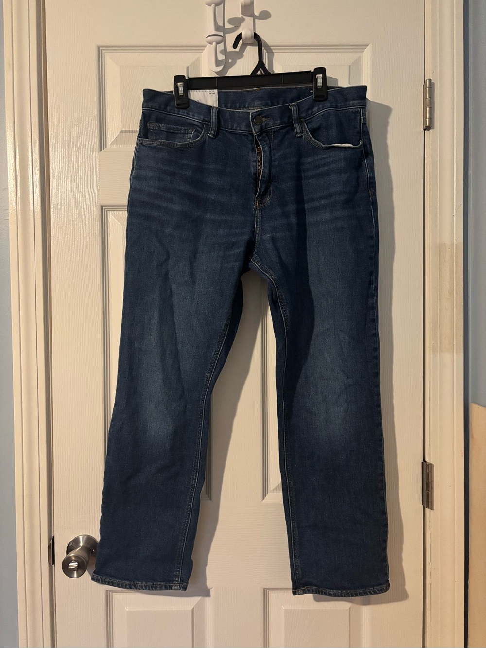 Banana Republic Men's Dark Indigo Straight Jeans